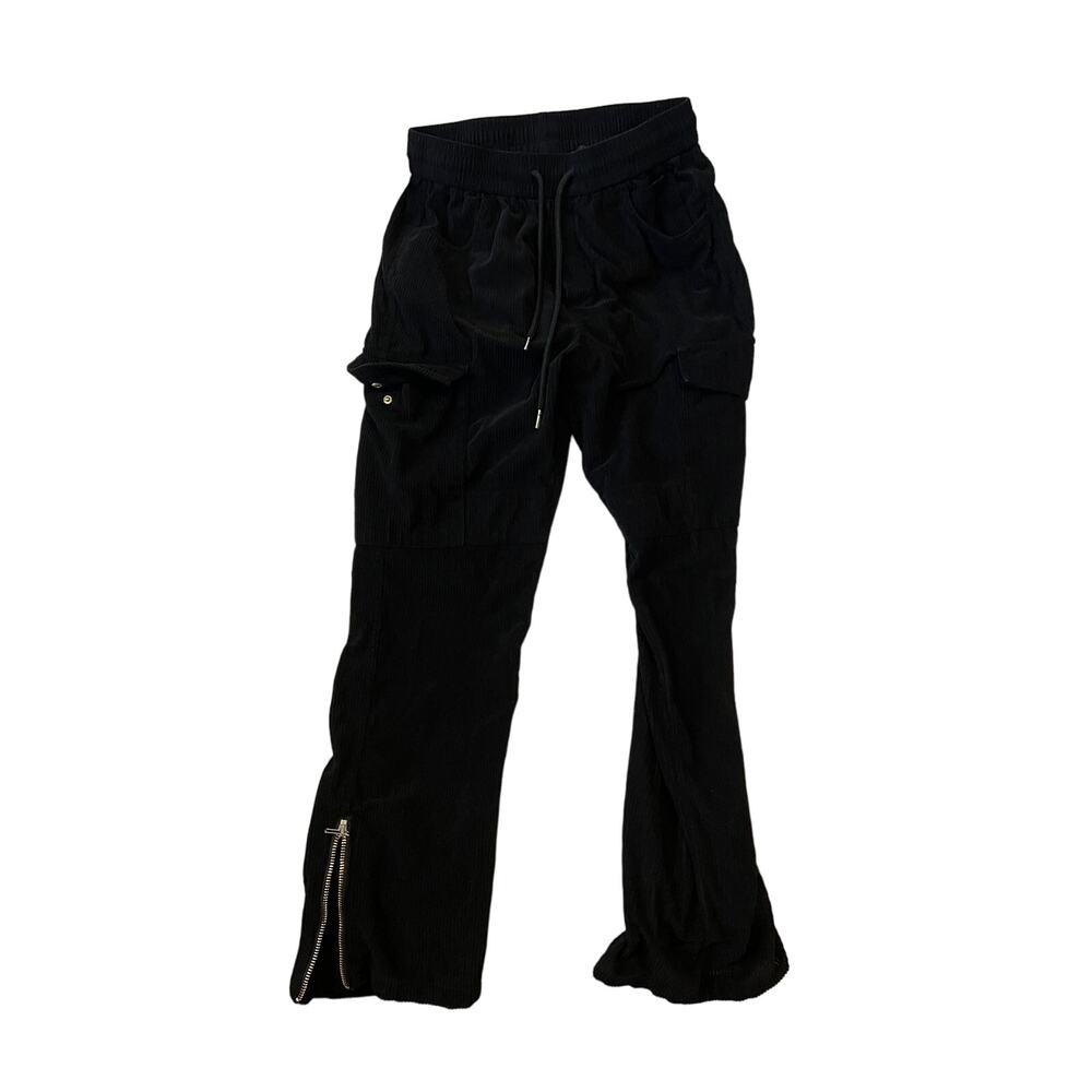 Shein Black Corduroy Mens Joggers/Pants M (32-34)